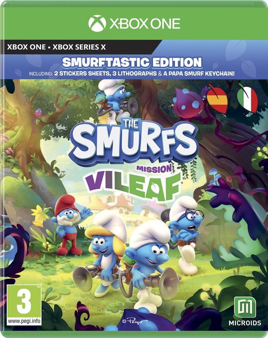 Mindscape De Smurfen: Mission Vileaf - Smurftastische Editie - Xbox One & Xbox Series X Xbox One