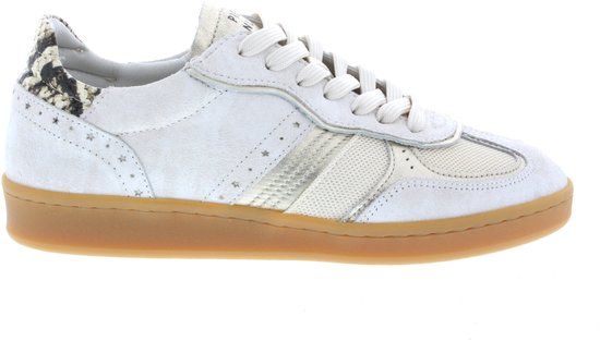 Piedi Nudi Dames Sneakers Imola H-fit Cream Gold Off White - Maat 39