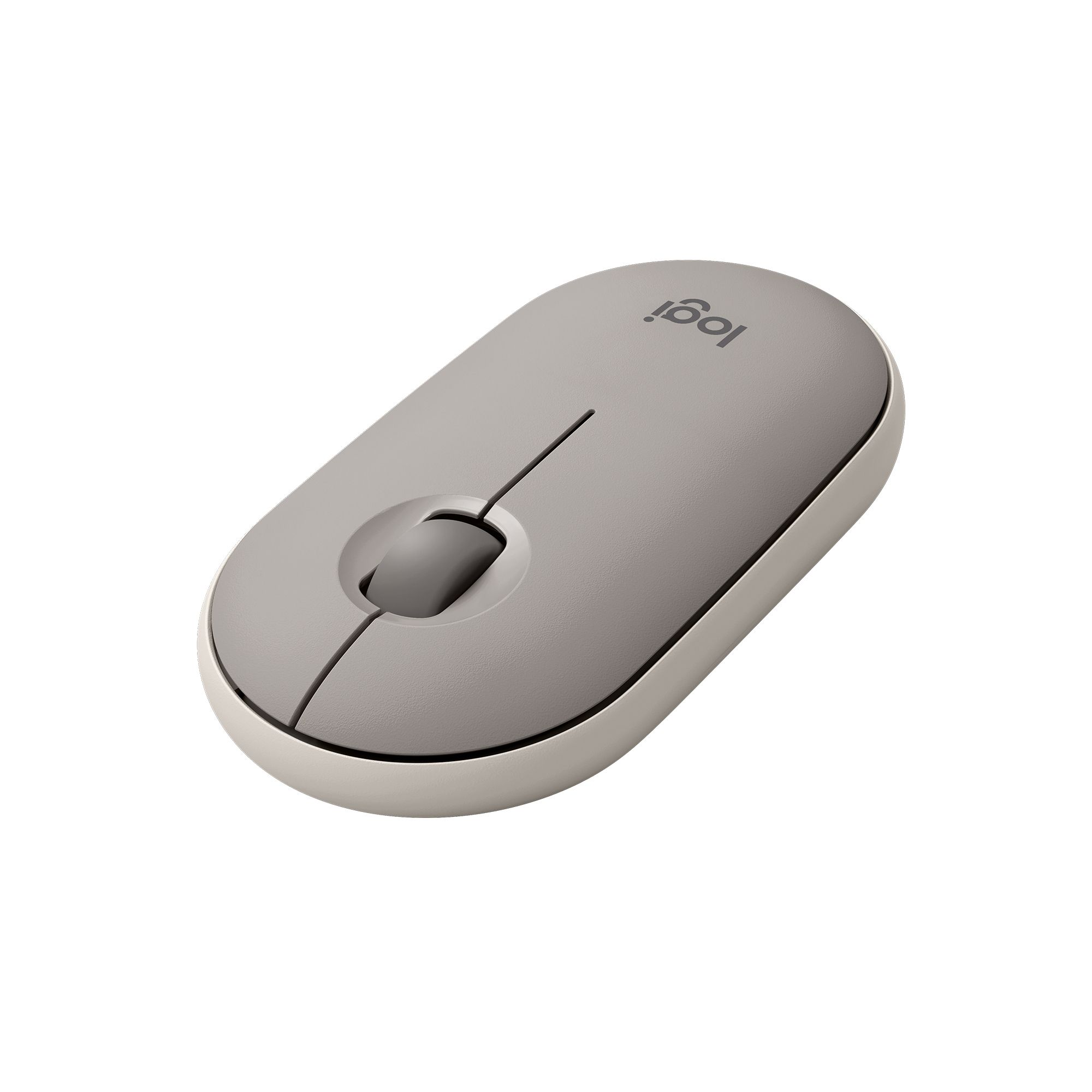Logitech Pebble M350 - Draadloze Muis - Zand
