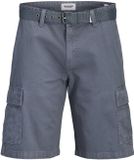 JACK&JONES JPSTCOLE HUDSON BELTED CARGO SHORTS MID Castlerock XL