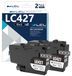 Brother Cartouches d'encre LC-427, 2 cartouches noires, 3000 pages