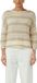 s.Oliver BLACK LABEL Dames pull - Maat XS - Vrouwen - Creme - metaal