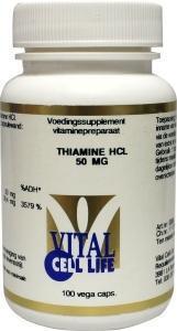 Vital Cell Life Thiamine HCL 50 mg 100 CA