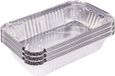 Benson BBQ schalen - 24 stuks - Aluminium - 25 x 14 x 5,5 cm