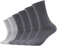 s.Oliver Chaussettes 6-pack Unisexe Gris