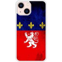 Apple Siliconen hoesje compatibel met iPhone 13 Mini Lyon Flag