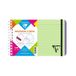 Clairefontaine 328014C Collectie Linicolor Fresh Steekkaartenboekje met Spiraalbinding Revision cards Appelgroen - 15,2x10,2 cm - 100 Kaarten Gelijnd - Wit Papier 170g - Polypro Omslag Transparant
