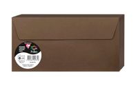 Clairefontaine 5875C - Pakket van 20 Zelfklevende Enveloppen DL 11x22cm