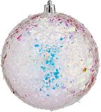 Krist+ Kerstballen Ø 10 cm 6 Stuks Zilverkleurig