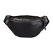 Clairefontaine 410200C - Sac banane en cuir Noir 30x16,2 cm