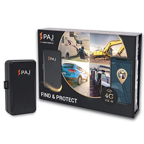 PAJ GPS POWER Finder 4G - GPS Tracker voor auto's, machines, boten, en meer - incl. magneetbevestiging - tot 90 dagen batterijcapaciteit - Anti diefstal bescherming