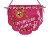 Petra's Bastel News Knutselset met wandtas fopspeenalarm roze vilt 22 cm