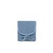 Aankleedcommode van mousseline, gestippeld, petrol, aankleedmat voor baby's, 45 x 75 cm
