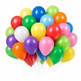Ediesi Ballonnen Multicolor, 100 Stuks