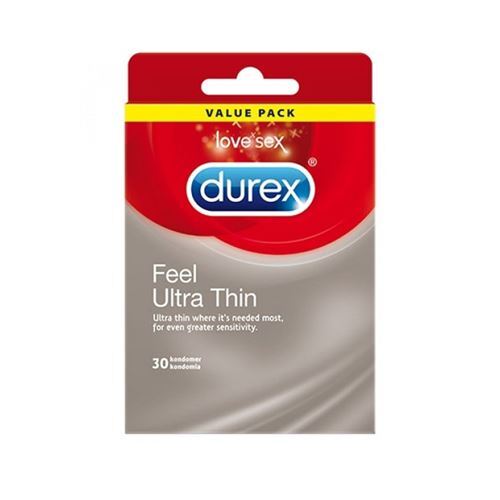 Durex Feel Ultra Dun condooms 30 stuks