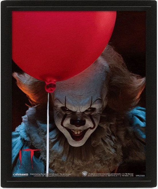 Pyramid International It - Pennywise Evil 3D Lenticular Poster 28,7 x 23,5cm