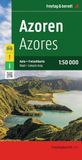 AZOREN Freytag & Berndt AZOREN - ACORES: Toeristische wegenkaart 1:50 000: AK 9304