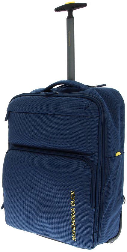Mandarina Duck Zephyr Trolley Backpack 36L Dress Blue