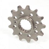 Esjot Pignon de sortie de boite pour moto 13 dents pas 520 Gris Acier Neuf