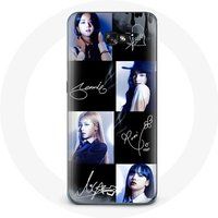 Maniacase Hoesje voor Samsung Galaxy A5 2017 Blackpink Handtekening Foto Jennie Jisoo Lisa Rose