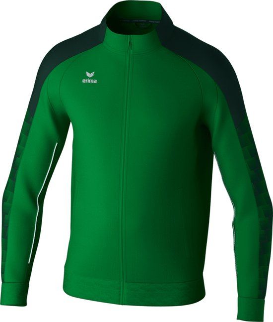 Erima Evo Star Trainingsjack Kinderen - Groen - Maat 128