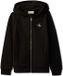 Calvin Klein Badge Zip-Through Sweater - Kinderen - Zwart - Maat 10 jaar