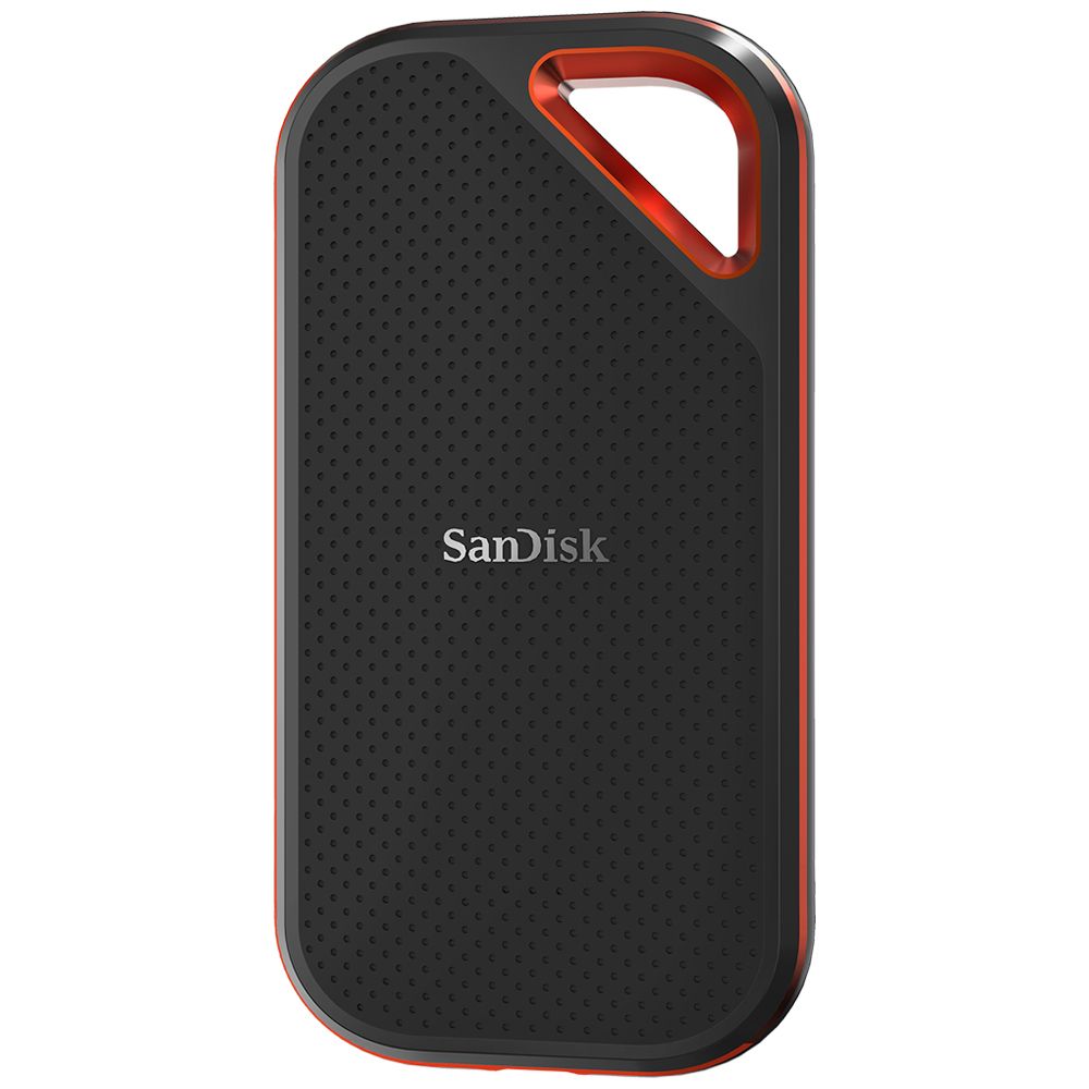 SanDisk Extreme PRO 2TB Portable SSD - Black/Orange