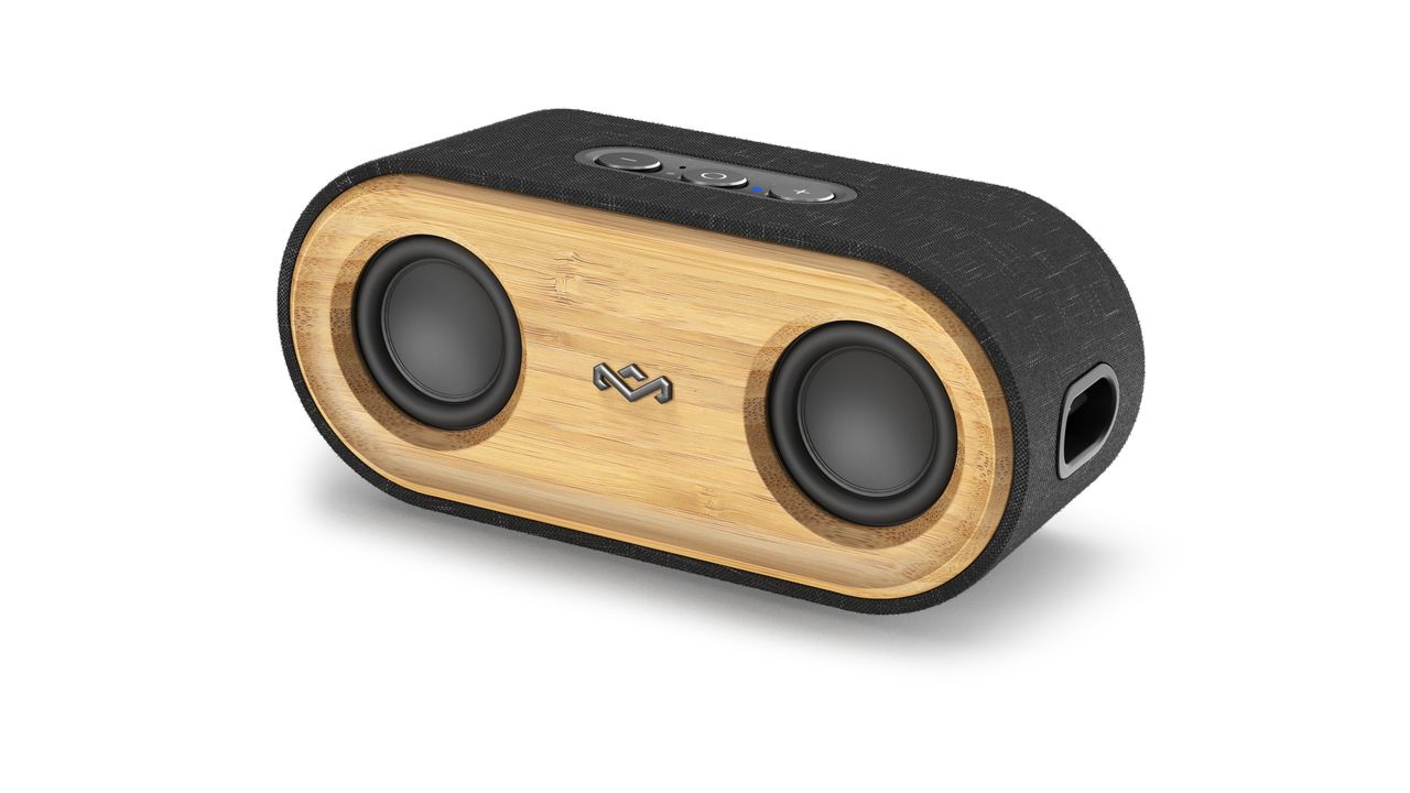 House of Marley Get Together 2 Mini - Portable Bluetooth Speaker - Black/Yellow