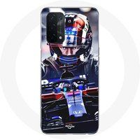 Maniacase Etui voor Oppo A74 Formule 1 Pierre Gasly Frans F1 autocoureur