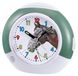 Atlanta 2149/6 réveil enfant avec son progressif, cheval vert