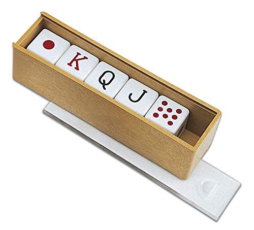 C. Games - Poker Kubussen - 15 mm - 5 Stuks