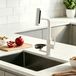 Merkloos Roestvrijstalen Keuken Mixer Tap met Flexibele Sproeier