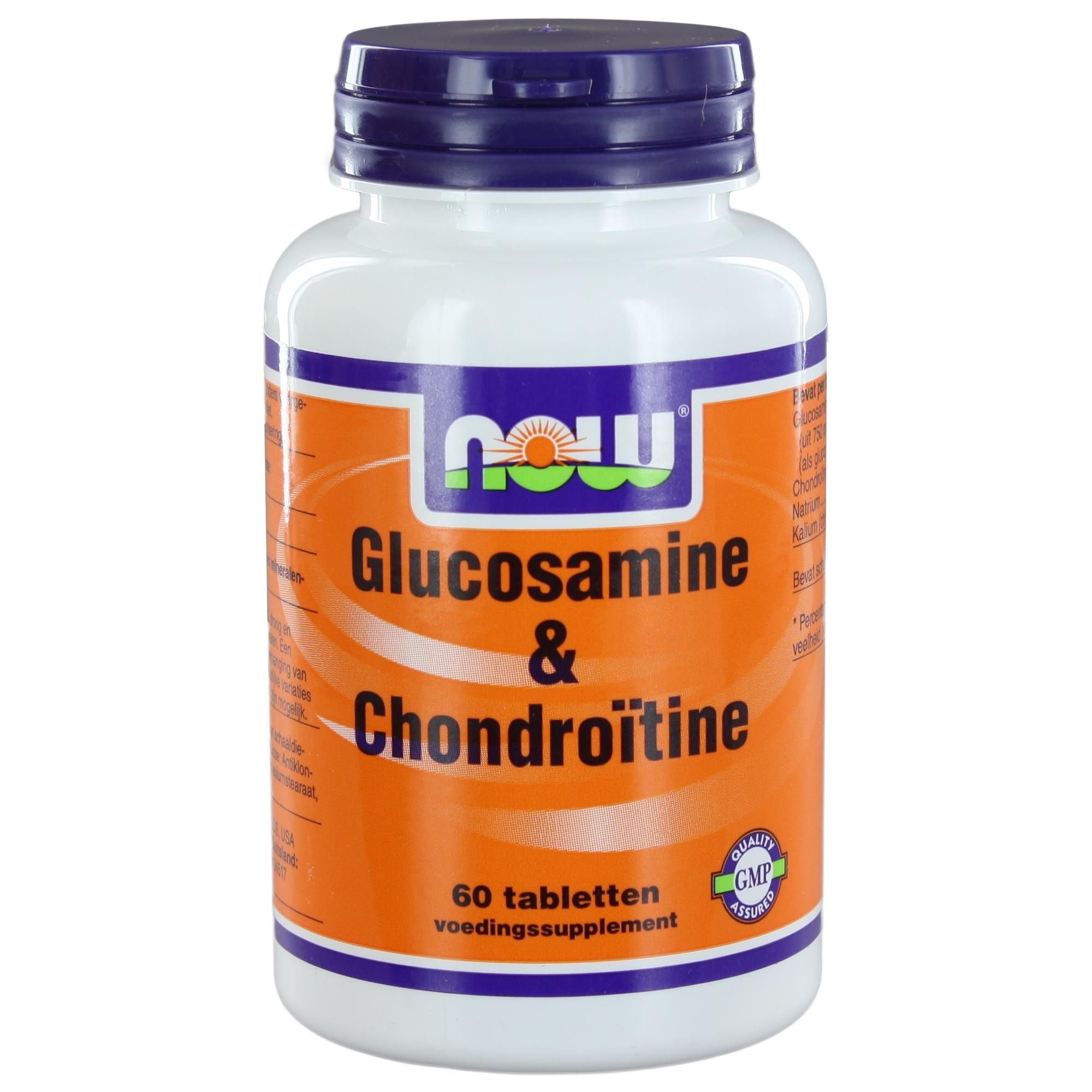 NOW Glucosamine & Chondroitine Tabletten 60st