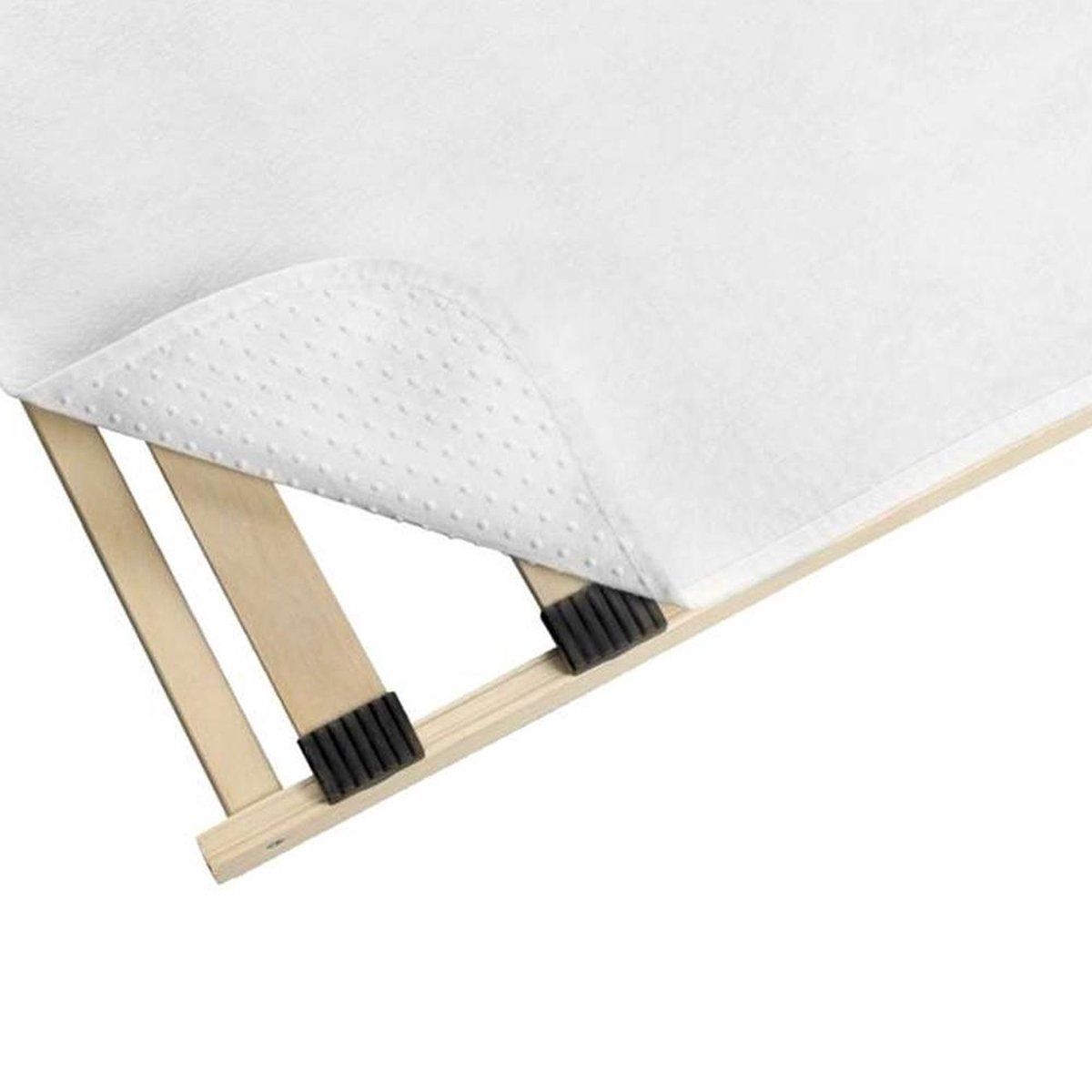 Briljant home Matrasbeschermer Latex Noppen - 120 x 200 cm