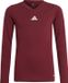 adidas - Team Base Tee Youth - Voetbal Onderkleding Kinder - 164 - Rood