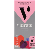 ViDrate Aardbei- en Zwarte Bessensmaak - 12 sachets