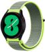 By Qubix - Sport Loop nylon bandje - Neon groen - geschikt voor Huawei Watch GT 6 / GT 7 / GT 6 pro / GT 7 pro - 46mm