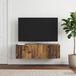 Maison Exclusive - Meuble TV mural en bois recyclé, 98 x 31 x 30 cm, panneau de fibres de bois