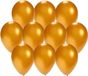 Bellatio Decorations ballonnen - 80 stuks - goud - 27 cm