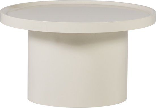 WOOOD Veluna Bijzettafel 70 CM - Hout - Zand