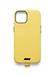 UNTAGS - Pallet iPhone 13 hoes - ledereffect materiaal - zachte microvezel binnenkant anti-kras - geel