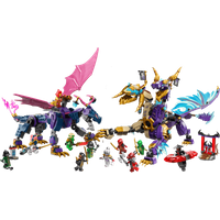 LEGO Ninjago Paarse Drakenduo 71836 + 71842