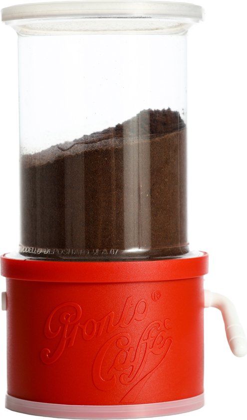 Lavatelli 159 Voorraaddoos Rond Dispenser Rood, Transparant