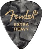 Fender Picks 351 Black Moto extra heavy - Plectrum set