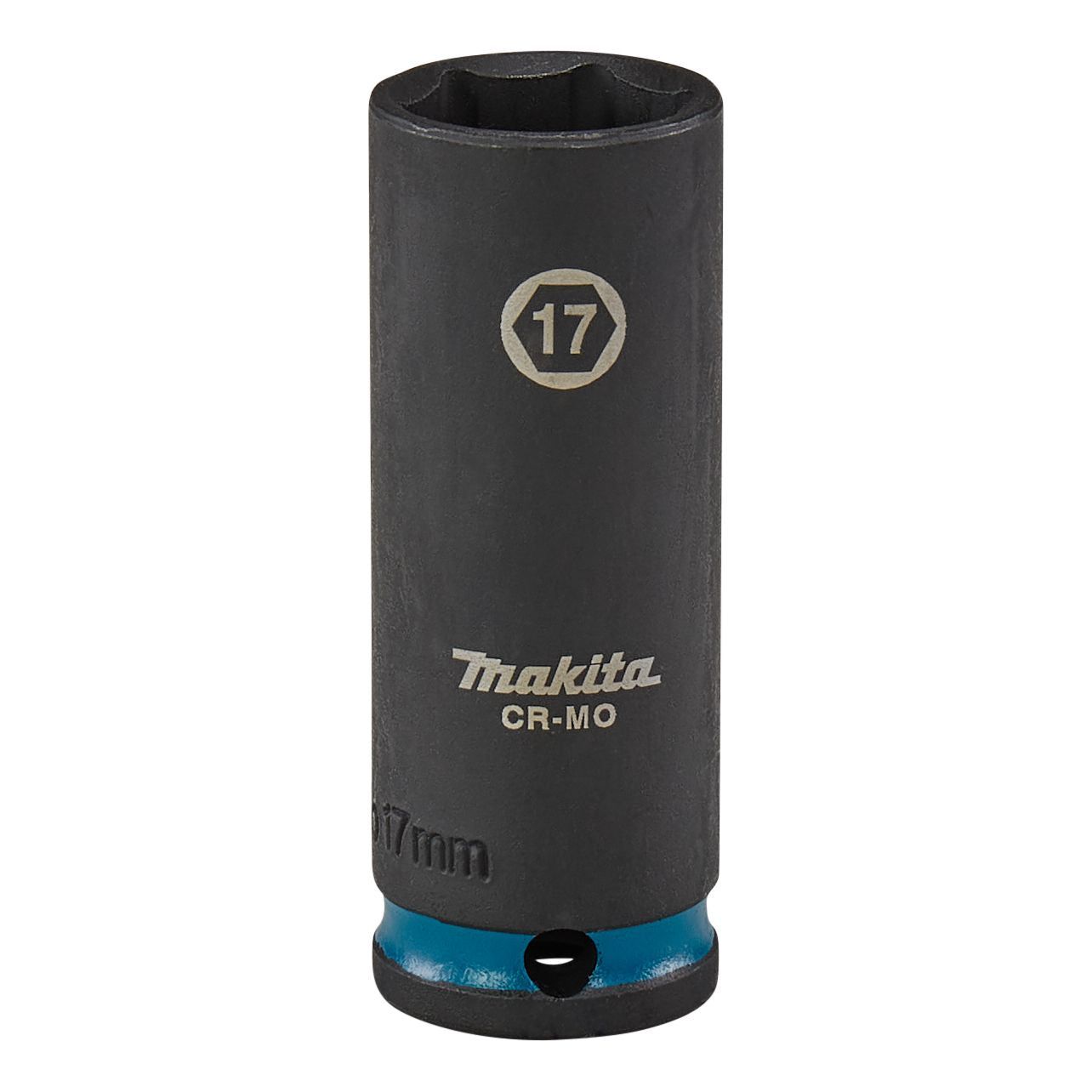 Makita E-16346 Impact Black Krachtdop 3/8" lang - 17 mm
