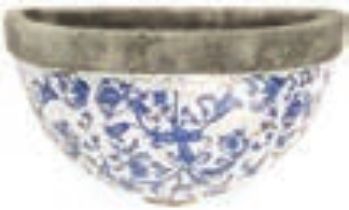 Esschert Design AC04 - Plantenbak - Rond - Multi - 28 x 12 x 18 cm