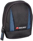 DELSEY GOPIX II 102 compacte camera tas zwart/blauw