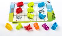 Miniland ML Rekenen: VOERTUIGEN SORTEREN & TELLEN, 36 autootjes en 10 plastic speelkaarten