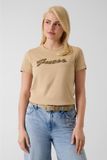 Guess T-shirt Korte Mouw SS CN BEADS SCRIPT TEE