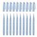 Pentel Arts Brush Sign Pen SES15C-S3X Penseelstift, blauwgrijs, 10 stuks